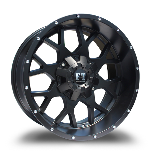 FULL THROTTLE FT0151 6x135/6x139.7 17x9-12 SATIN BLACK