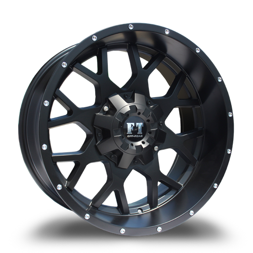 FULL THROTTLE FT0151 8x170 17x9-12 SATIN BLACK