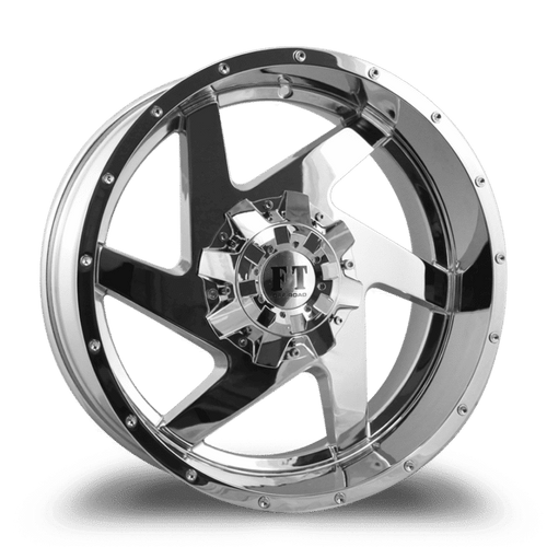 FULL THROTTLE FT6052 8x180 20x10-24 CHROME