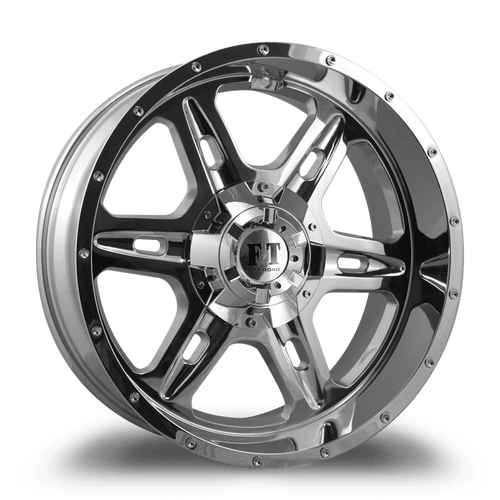 FULL THROTTLE FT6054 8x165 18x9-12 CHROME