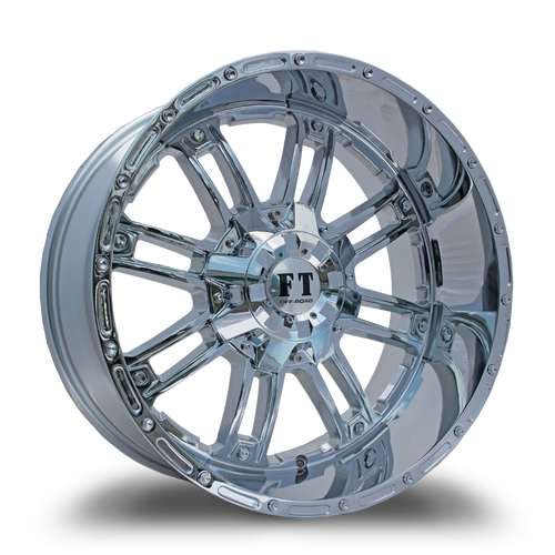FULL THROTTLE FT8033 5x139.7/5x150 20x10-24 CHROME