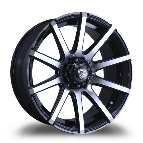 G - LINE ALLOYS G0036 6x135 20x9.5+20 BLACK / MACHINED