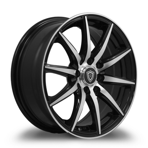 G - LINE ALLOYS G0043 4x100/4x114.3 15x6.5+35 BLACK / MACHINED