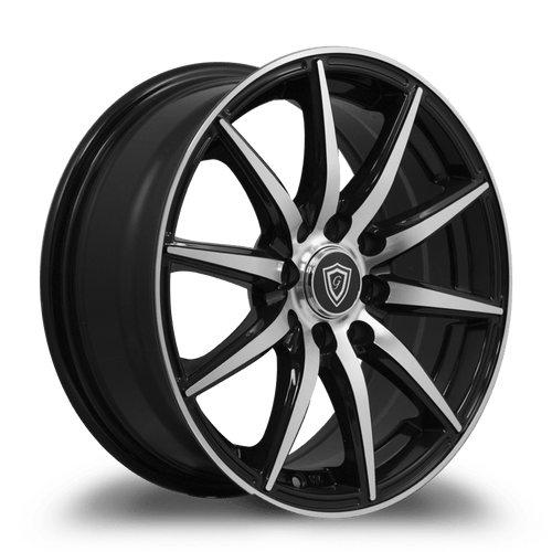 G - LINE ALLOYS G0043 4x108/4x114.3 15x6.5+35 BLACK / MACHINED