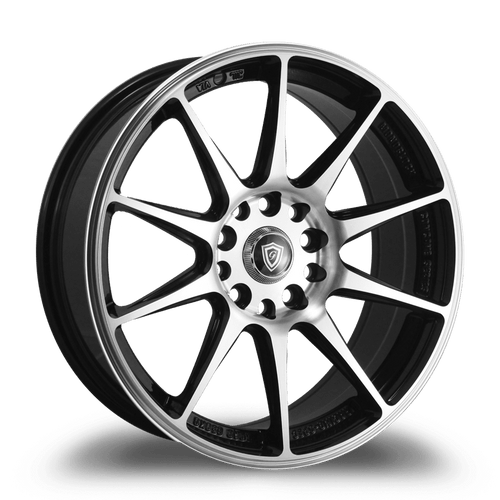 G - LINE ALLOYS G0051 5x110/5x114.3 17x7.5+35 BLACK / MACHINED