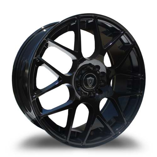 G - LINE ALLOYS G0056 5x105/5x114.3 18x8+35 BLACK - GLOSSY BLACK