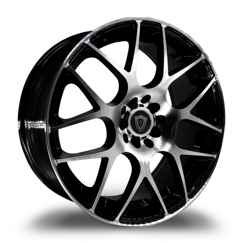 G - LINE ALLOYS G0056 4x100/4x114.3 18x8+35 BLACK / MACHINED