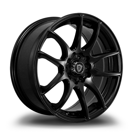 G - LINE ALLOYS G0063 4x100/4x114.3 16x7+35 BLACK - SATIN BLACK