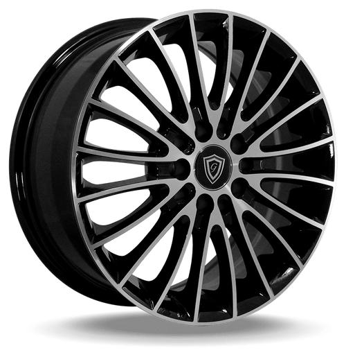 G - LINE ALLOYS G0078 5x105/5x110 18x8+35 BLACK / MACHINED