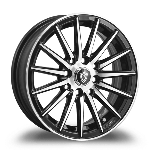 G - LINE ALLOYS G0118 4x100/4x114.3 14x5.5+35 BLACK / MACHINED