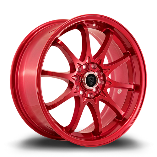G - LINE ALLOYS G1018 4x100/4x114.3 17x9+25 METALIC RED