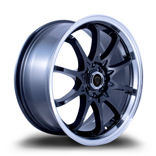 G - LINE ALLOYS G1018 5x100/5x114.3 18x8.5+35 BLACK / MACHINED