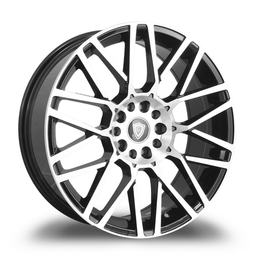 G - LINE ALLOYS G1019 5x100/5x114.3 17x7+35 BLACK / MACHINED