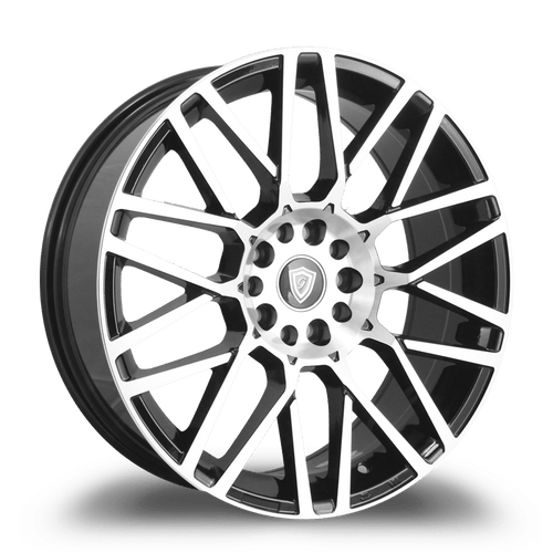 G - LINE ALLOYS G1019 5x112/5x114.3 17x7+35 BLACK / MACHINED