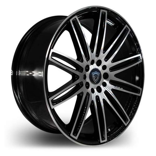 G - LINE ALLOYS G1043 5x114.3/5x120 22x8+35 BLACK / MACHINED