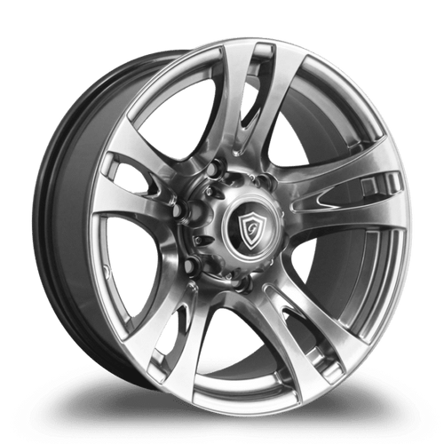 G - LINE ALLOYS G5010 6x139.7 15x8+5 HYPER BLACK / MACHINED