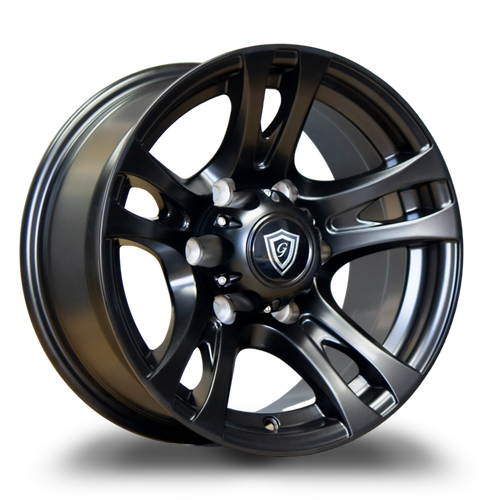 G - LINE ALLOYS G5010 6x139.7 15x8+5 SATIN BLACK
