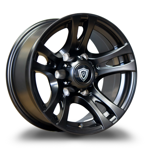 G - LINE ALLOYS G5010 5x114.3 16x8+5 SATIN BLACK