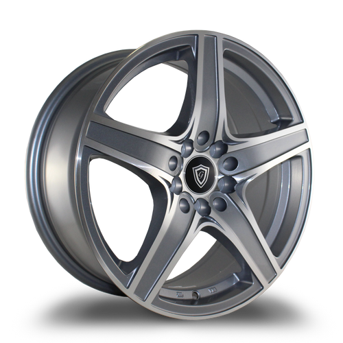 G - LINE ALLOYS G5084 5x100/5x114.3 16x7+35 GUNMETAL / MACHINED LINE
