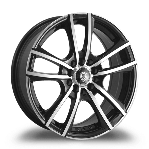 G - LINE ALLOYS G5092 5x100 16x7+35 BLACK / MACHINED