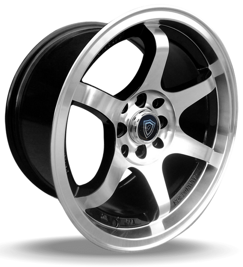 G - LINE ALLOYS G6011 4x100/4x114.3 15x6.5+35 BLACK / MACHINED