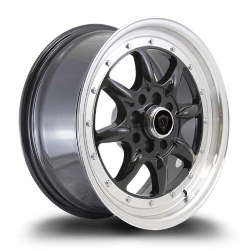 G - LINE ALLOYS G8006 4x100/4x114.3 16x7+20 BLACK / MACHINED