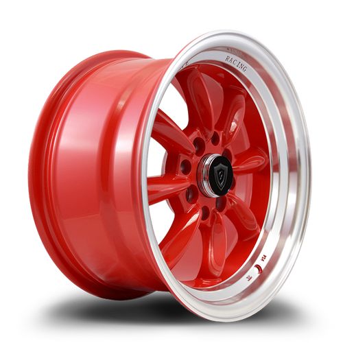 G - LINE ALLOYS G8014 4x100/4x114.3 15x8+20 RED / MACHINED