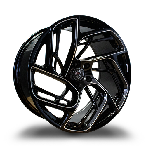 MARQUEE WHEELS M1002 5x115 20x9+15 BLACK / MILLED