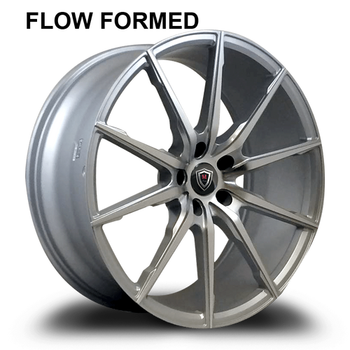 MARQUEE WHEELS M1035 5x112 20x10.5+40 SILVER / MACHINED