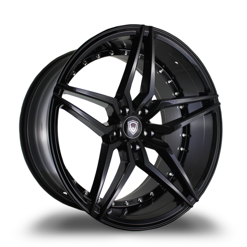 MARQUEE WHEELS M3259 5x114.3 19x9.5+38 BLACK - GLOSSY BLACK