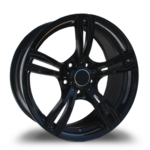 REPLICA WHEELS R5056 5x120 19x8.5+35 GLOSS BLACK