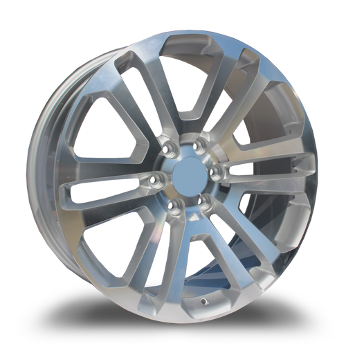 REPLICA WHEELS R6702 6x139.7 20x9+31 SILVER / MACHINED