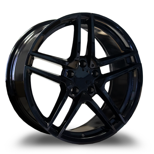 REPLICA WHEELS R8897 5x112 18x9.5+40 BLACK / GLOSSY