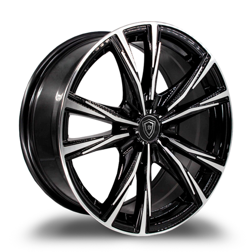 WHITE DIAMOND W2750 5x108/5x114.3 18x8+35 BLACK / MACHINED