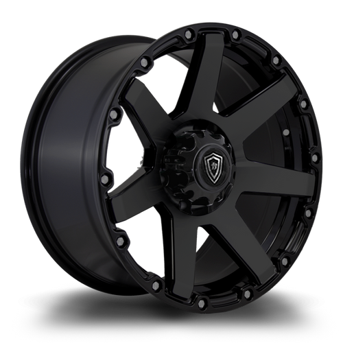 WHITE DIAMOND W2804 6x139.7 15x8-10 MATTE BLACK