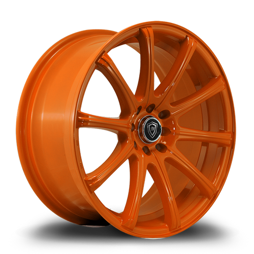 WHITE DIAMOND W3195 4x100/4x114.3 18x8+35 ORANGE