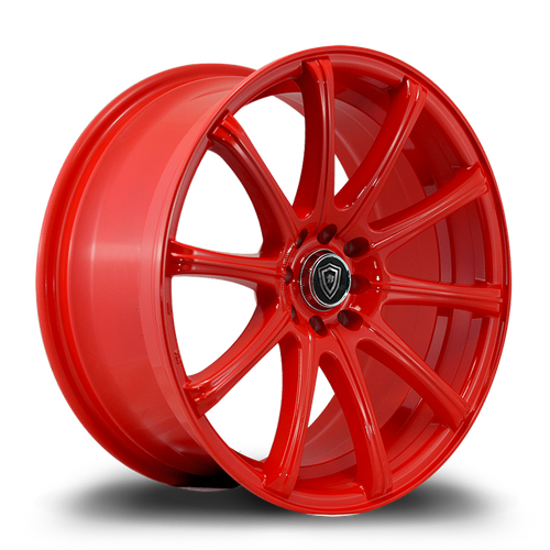WHITE DIAMOND W3195 4x100/4x114.3 18x8+35 RED