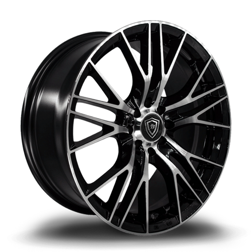 WHITE DIAMOND W3267 5x110/5x114.3 17x7.5+35 BLACK / MACHINED