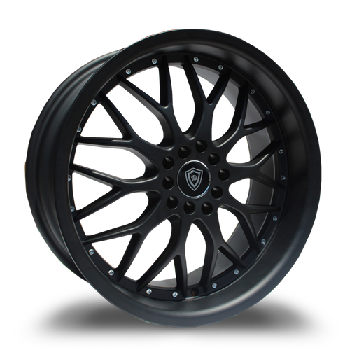 WHITE DIAMOND W503 5x100/5x114.3 18x8+35 BLACK  - MATTE BLACK