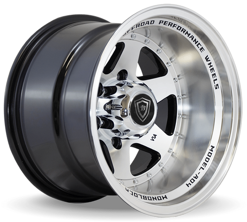 WHITE DIAMOND W3910 6x139.7 16x10-44 BLACK / MACHINED