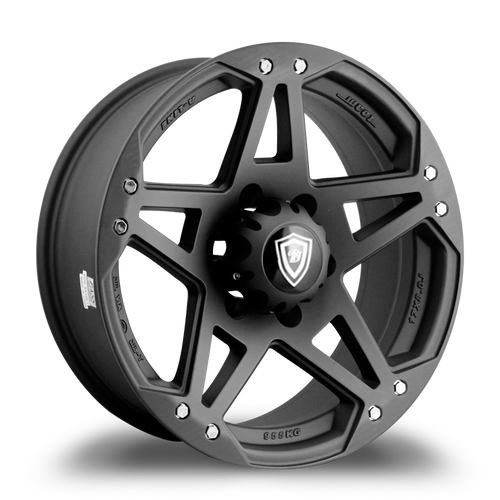 WHITE DIAMOND W5313 5x139.7 16x8-10 BLACK  - MATTE BLACK
