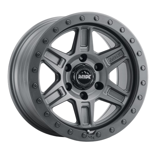 MVX OFFROAD VX61 6x139.7 17x9 +0 Matte Graphite