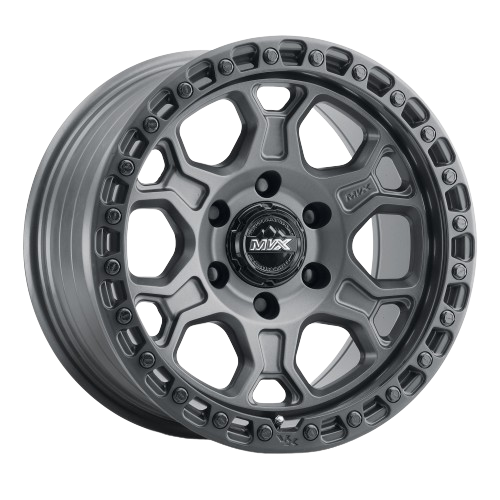 MVX OFFROAD VX62 6X135 17x9 +0 Matte Graphite