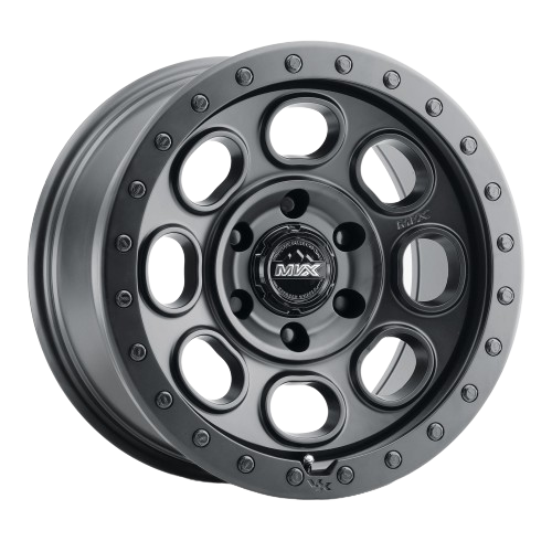 MVX OFFROAD VX80 5X127 17x9 -12 Matte Black