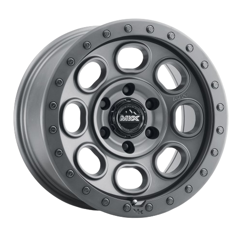 MVX OFFROAD VX80 6x139.7 17x9 +0 Matte Graphite
