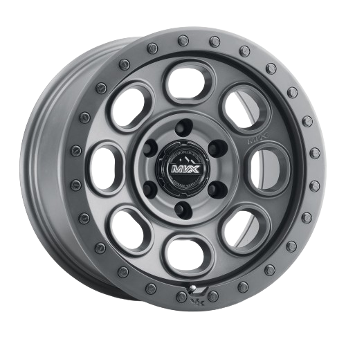 MVX OFFROAD VX80 6x139.7 17x9 -12 Matte Graphite