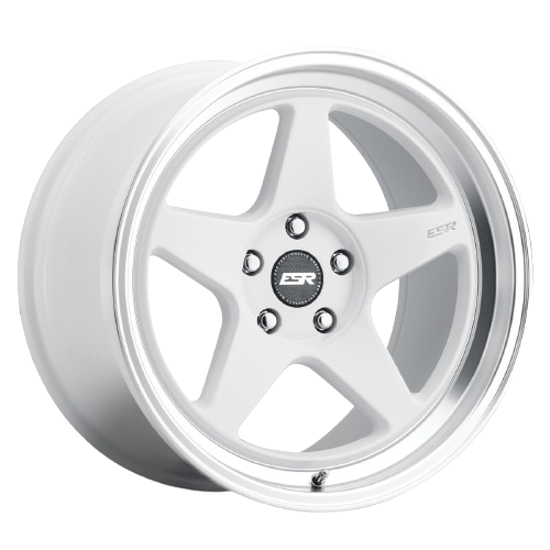 ESR Wheels CR SERIES CR5 5x100 18x9.5 +35 Gloss White