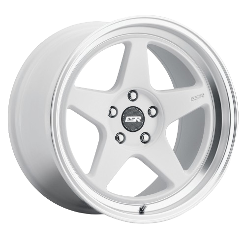 ESR Wheels CR SERIES CR5 5x120.65 18x8.5 +30 Gloss White