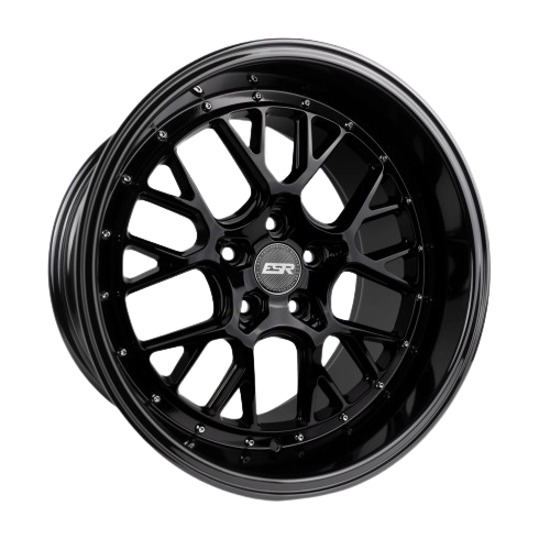 ESR Wheels CS SERIES CS11 5x100 18x9.5 +22 Gloss Black - Threepieceus
