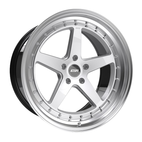 ESR Wheels CS SERIES CS5 5x120 18x10.5 +22 Hyper Silver